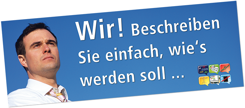 werbeagentur services online buchen